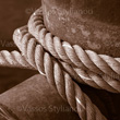 "Mooring post and rope" stock image No.009615